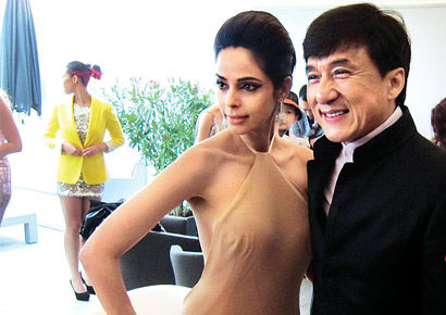 Mallika Sherawat meets Jackie Chan...again!